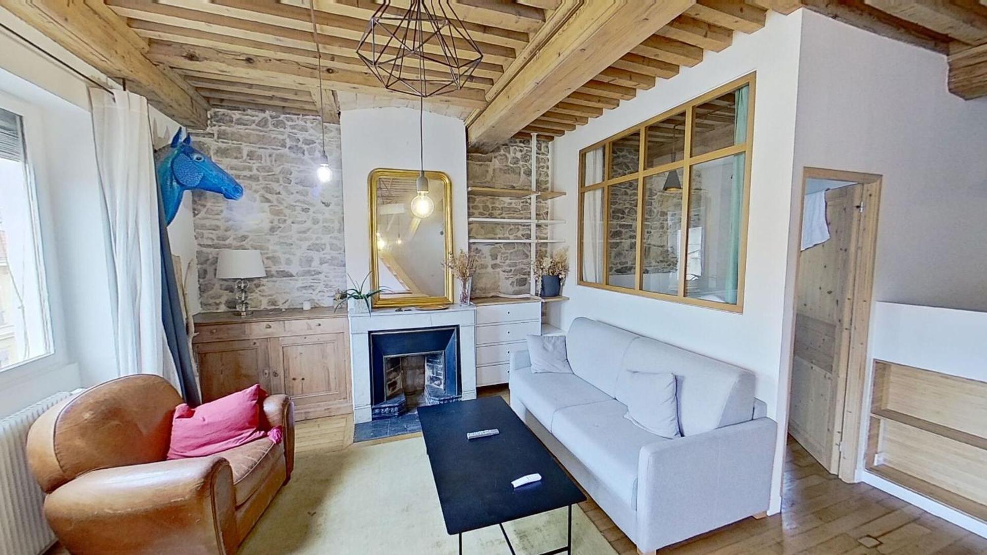 Appartement T3 Hyper Centre De Lyon, Super Vue Fourviere Exterior photo